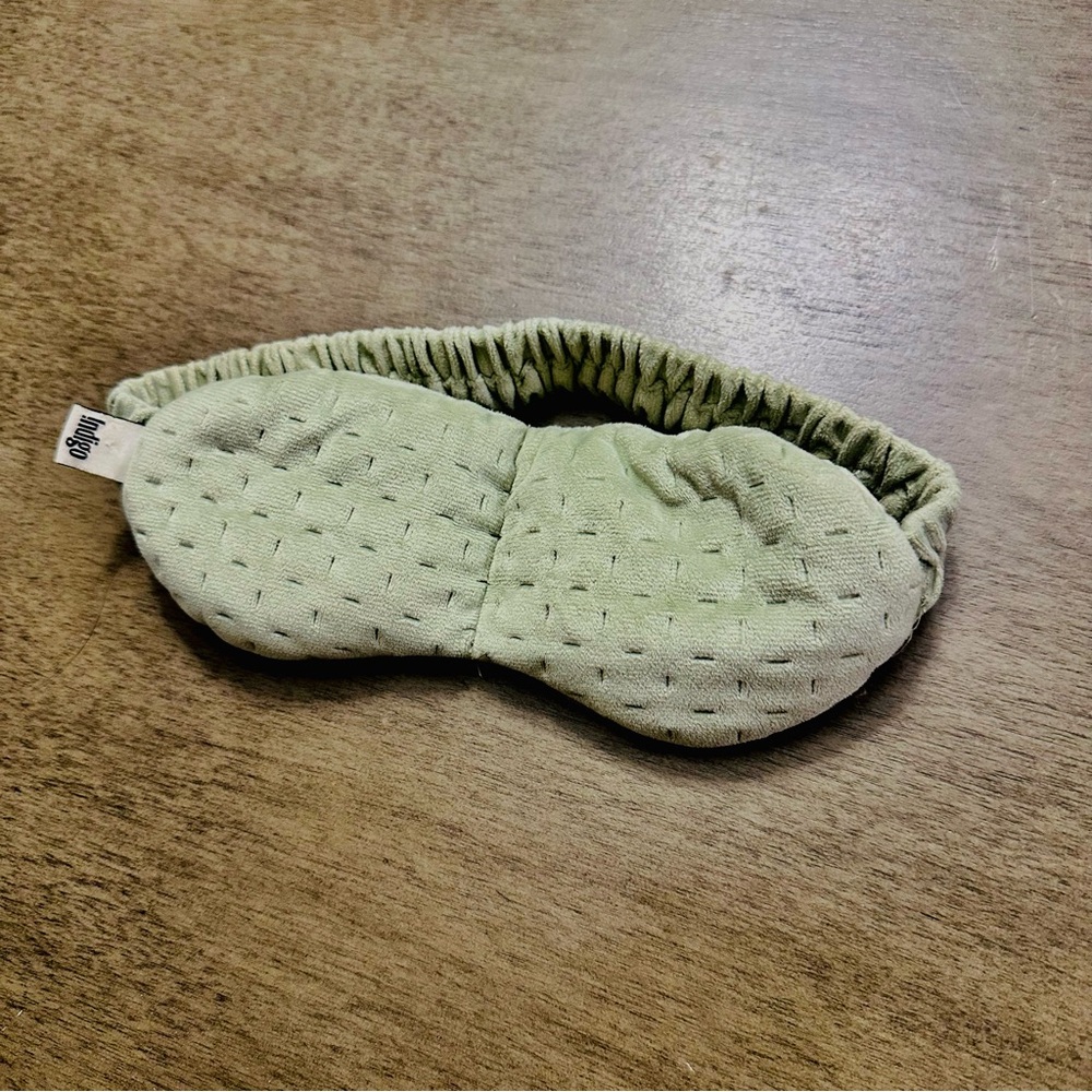 Indigo Light Green Face Mask